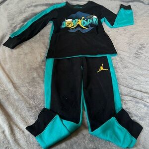 Little boy Jordan outfit lightly worn